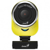 Genius Full HD Webkamera QCam 6000 1920x1080 USB 2.0 žlutá Windows 7 a vyšší FULL HD, 30 FPS