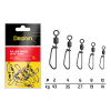 Delphin Rolling Karabínka s Obratlíkom Swivel with T Snap veľ.10 10 ks 14 kg