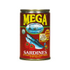 MEGA Sardinky v paradajkovej omáčke s chilli 155 g
