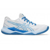 Dámska obuv na badminton/squash Asics Gel-Tactic 12 - white/light blue - Biely (39)