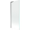 Mexen Next L vaňová zástena 1-krídlová 70 x 150 cm, transparentná, gun metal - 895-070-000-03-00-95