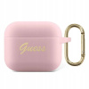 Guess Apple AirPods Pro cover Silicone Vintage Script GUAPSSSI
