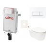 Alca Cenově zvýhodněný závěsný WC set k zazdění + WC Glacera Alfa SIKOAA7