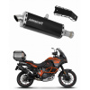 KTM 1090 Adventure / R 2017 - 2019 ladený výfuk P7 BLACK + dB killer