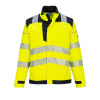 PORTWEST HI-VIS PW3 FR714 / Reflexná nehorľavá bunda - HV žltá/čierna M