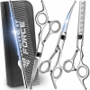 Profesionálny set na strihanie nožníc pre psov mačiek Puzdro na hrebeň
