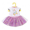 Zapf creation 870495 Dolly Moda Tričko s tutu sukienkou 43 cm