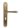 NI - ELEGANT - SO Prevedenie: kľučka/kľučka, Typ otvoru: BB otvor pre kľúč, Rozteč: 72 mm BRM.LL - bronz matný (OBG)