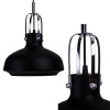 Svietidlá - Závesné svietidlá - Lampa wisząca żyrandol czarna loft loftowa chrom (Svietidlá - Závesné svietidlá - Lampa wisząca żyrandol czarna loft loftowa chrom)
