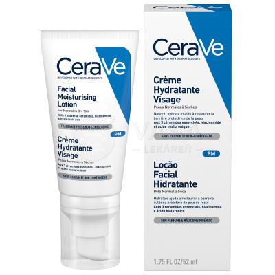 CeraVe hydratačný pleťový krém SPF25 52 ml