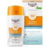 Eucerin SUN Ultra ľahký FLUID SPF 50+ svetlý, na tvár, na opaľovanie 1x50 ml, 4005800357619