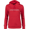 Calvin Klein HOODIE červená,biela Dámska mikina L