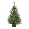 Umelý vianočný stromček Smrek Nordic 3D v kvetináči 140 cm