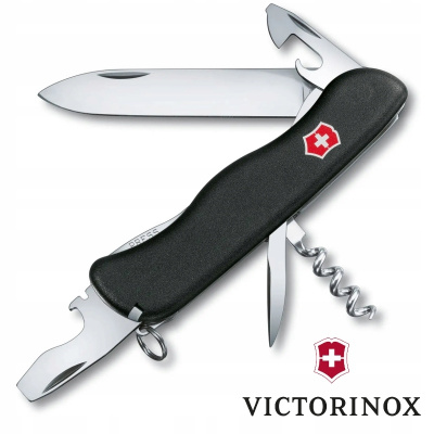 Multifunkčný nož - Victorinox Pickniker Picknicker 0.8353.3 Čierny (Multifunkčný nož - Victorinox Pickniker Picknicker 0.8353.3 Čierny)