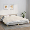 Deka VidaXL bavlna 155 cm x 220 cm béžová
