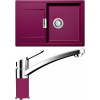 Set Schock S7-3 (dřez Mono D-100 Berry + baterie SC-90 Berry)