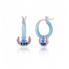 Disney Strieborné kruhy s príveskami 2v1 Stitch Mini ES00100SL.CS