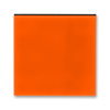 ABB, s.r.o. Levit - 3559H-A00651 66 - Kryt spínača 1, 6, 7, 1/0, 6/0 - oranžová/dymová čierna