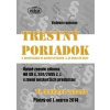TRESTNÝ PORIADOK s komentárom a judikatúrou, zachytávajúci právny stav k 1. marcu 2014 - kolektív autorov