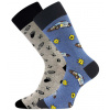 Lonka Doble Sólo Unisex trendy ponožky BM000002822200101546 vzor 22 - polícia 39-42 (26-28)