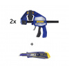 Irwin Irwin Sada 2 ks Jednoručních svěrek QUICK GRIP XP 300mm/12