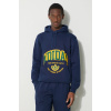 Mikina adidas Originals VRCT Hoodie pánska, tmavomodrá farba, s kapucňou, s potlačou, IS0235