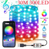 Svetelný stĺp do záhrady - Smart RGB Christmas Fairy String Light APP Bluetooth Control Vodotesný (Smart RGB Christmas Fairy String Light APP Bluetooth Control Vodotesný)