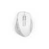HAMA Bezdrôtová myš WM‑500, ergonomická, 6 tlačidiel, tichá, akumulátor, biela - 00173082