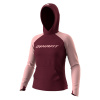 Dámska mikina Dynafit 24/7 POLARTEC HOODY - vínová M