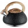 Varná kanvica Kanvica s píšťalkou 2,7 l Kb-7282 Granit Wood (5902666612823)