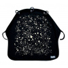 Kurtis Slnečná clona Baby Peace Splash White on black
