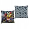 Halantex Obojstranný vankúš Super Mario a kráľ Koopa Nintendo Official licensed product 40x40