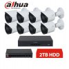 DAHUA IP 8 KAMEROVÝ SET 4MPX BULLET 2TB