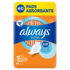 Always Ultra Normal Plus hygienické vložky 40 ks