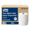 Tork Matic® jemné papírové ručníky v roli Advanced H1, 21x25 cm, dvouvrstvé