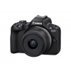 Digitální Fotoaparát Bezzrcadlovka s Displejem Canon EOS R50+ RF-S 18-45mm f/4.5-6.3 IS STM s Vestavěným Bleskem a Funkci Detekce Tváři