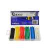 GEKO G02823 Smršťovací hadičky - bužírky, barevné, délka 100 mm, různé velikosti, sada 100 kusů