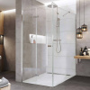 Mereo Zalamovací sprchový kút Novea, obdĺžnik, 90x120 cm, chróm ALU, sklo Číre, dvere ľavé CK14823ZL