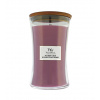WoodWick Wild Berry & Beets scented candle with wooden wick 609,5 g
