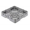 Univerzálny kôš Camrack 500x500 mm do umývačky, Cambro, sivý, Svetlošedá, 500x500x(H)101mm
