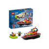 Lego® Hasičská záchranná loď a čln