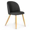 ModernHome Sada 2ks jídelních židlí, MC-027 DARK GREY