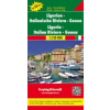 Freytag & Berndt Auto + Freizeitkarte Ligurien, Italienische Riviera, Genua, Autokarte 1:150.000, Top 10 Tips. Freytag Berndt Road Map Liguria, Italia