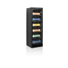 Chladicí skříň prosklené dveře | TEFCOLD CEV 425 BLACK