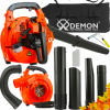 Benzínový fúkač lístia Demon s drvičom, 750 W, 6,80 kg