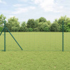 zahrada-XL Plot s stĺpmi Zelená 1.4 x 10 m Oceľ 3350284