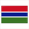 Magnetka vlajka Gambia