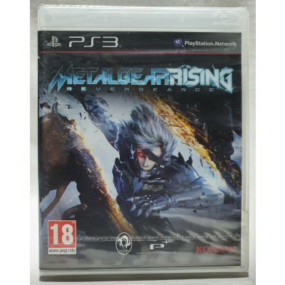 METAL GEAR RISING REVENGEANCE Playstation 3 EDÍCIA: Pôvodné vydanie - originál balenie v pôvodnej fólii s trhacím prúžkom - poškodené