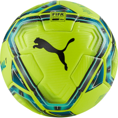 Puma teamFinal 21.1 FIFA Quality Pro Futbalová lopta, zelená, veľ. 5, 4062451442637