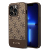 Guess 4G Stripe iPhone 14 Pro Max hnedé